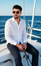 Load image into Gallery viewer, MASUTTO Torre/05 Linen Long Sleeve Button Down Shirt