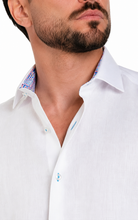 Load image into Gallery viewer, MASUTTO Torre/05 Linen Long Sleeve Button Down Shirt
