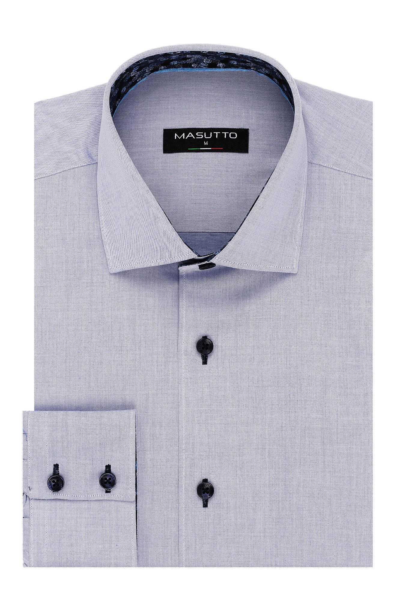 MASUTTO ALBANY/02 LONG SLEEVE BUTTON DOWN SHIRT
