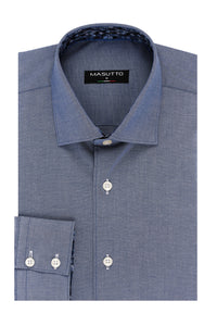 MASUTTO ALBANY/92 LONG SLEEVE BUTTON DOWN SHIRT