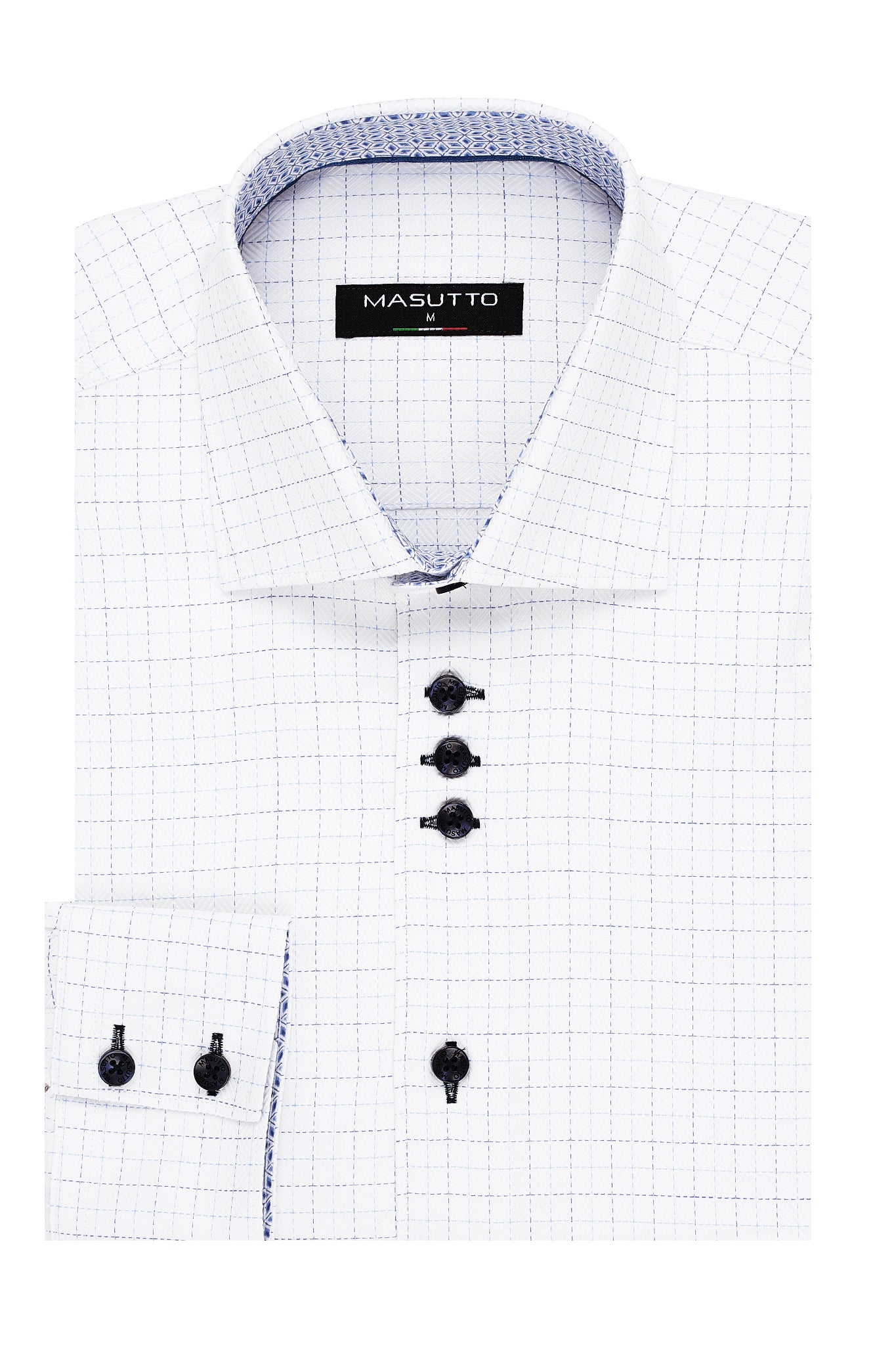 MASUTTO ALON/02 LONG SLEEVE BUTTON DOWN SHIRT