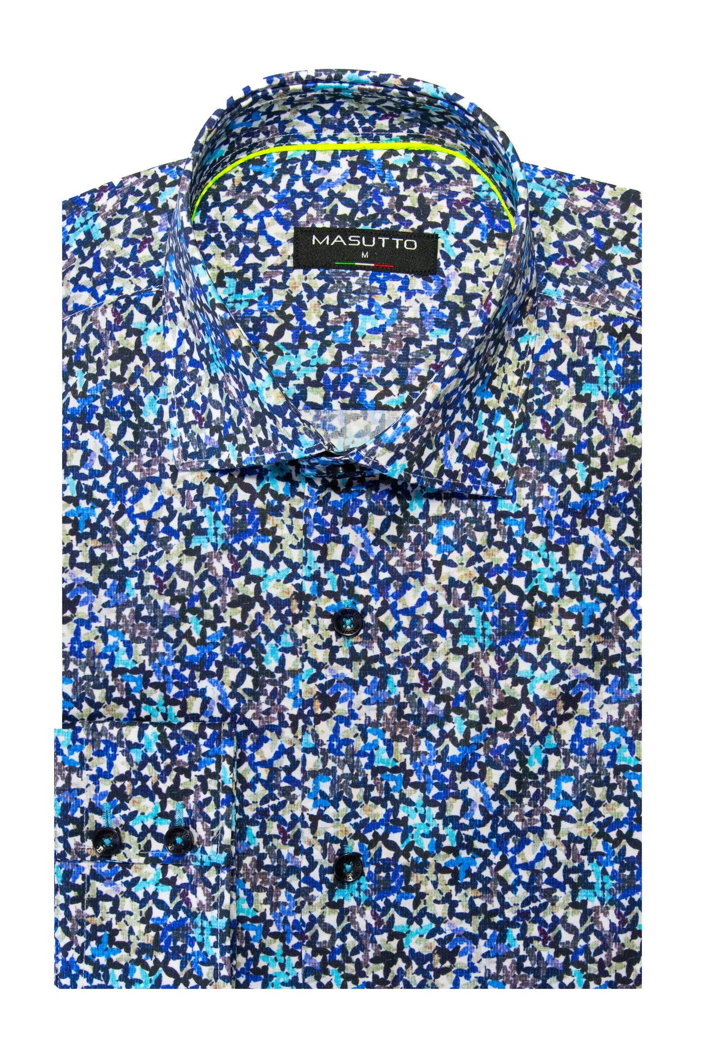 MASUTTO ALVES/92 LONG SLEEVE BUTTON DOWN SHIRT