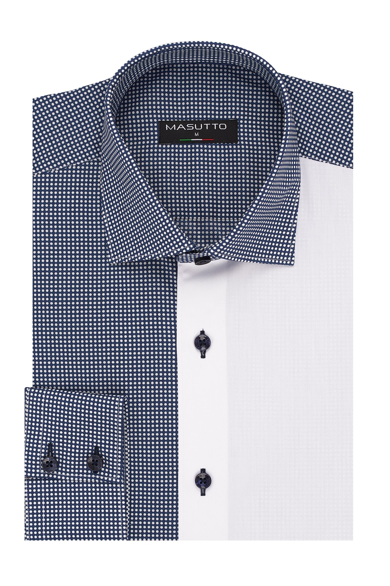 MASUTTO ANGELO/05 LONG SLEEVE BUTTON DOWN SHIRT