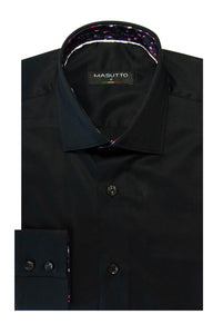 MASUTTO ANTHONY/18 LONG SLEEVE BUTTON DOWN SHIRT
