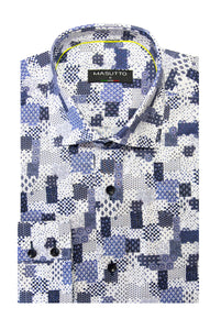MASUTTO ATL/05 LONG SLEEVE BUTTON DOWN SHIRT