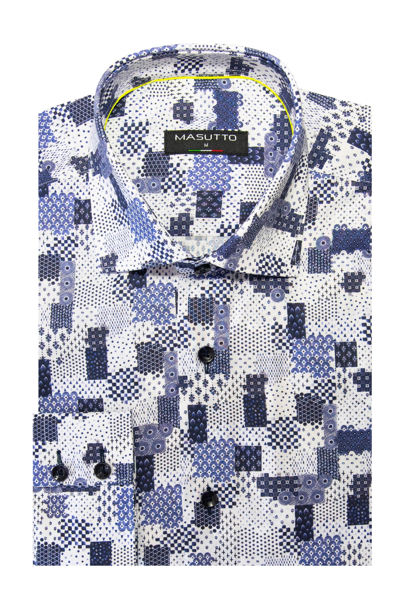 MASUTTO ATL/05 LONG SLEEVE BUTTON DOWN SHIRT