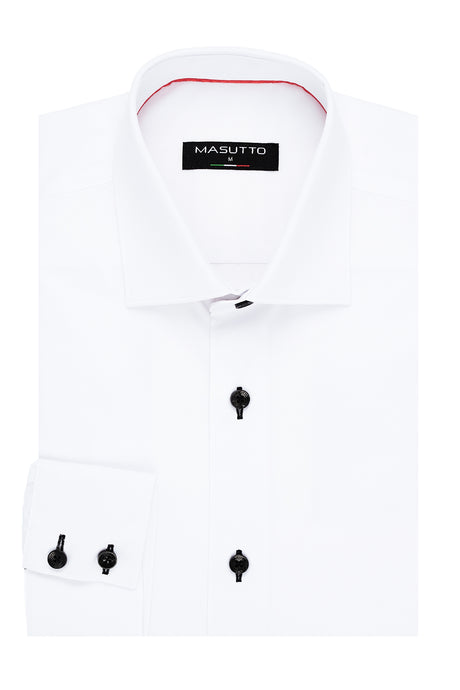 MASUTTO BALI/05 LONG SLEEVE BUTTON DOWN SHIRT