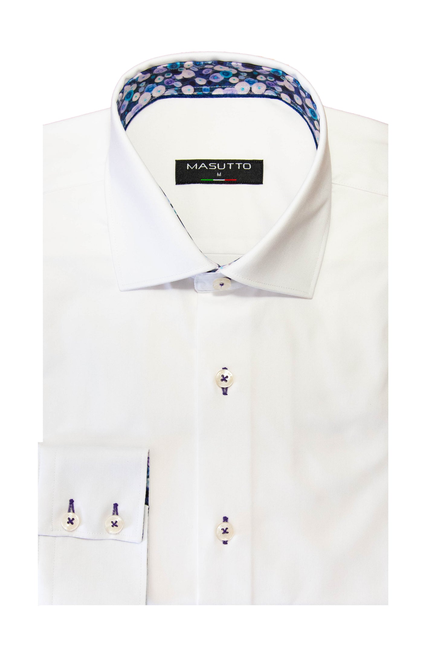 MASUTTO CHANERO/05 LONG SLEEVE BUTTON DOWN SHIRT