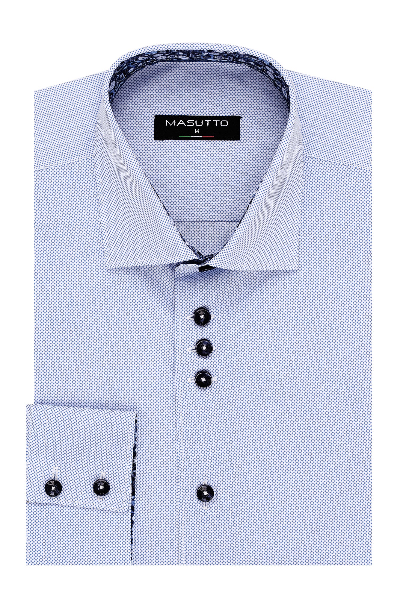 MASUTTO GAGA/02 LONG SLEEVE BUTTON DOWN SHIRT