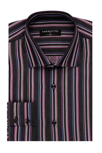 MASUTTO IAN/06 LONG SLEEVE BUTTON DOWN SHIRT