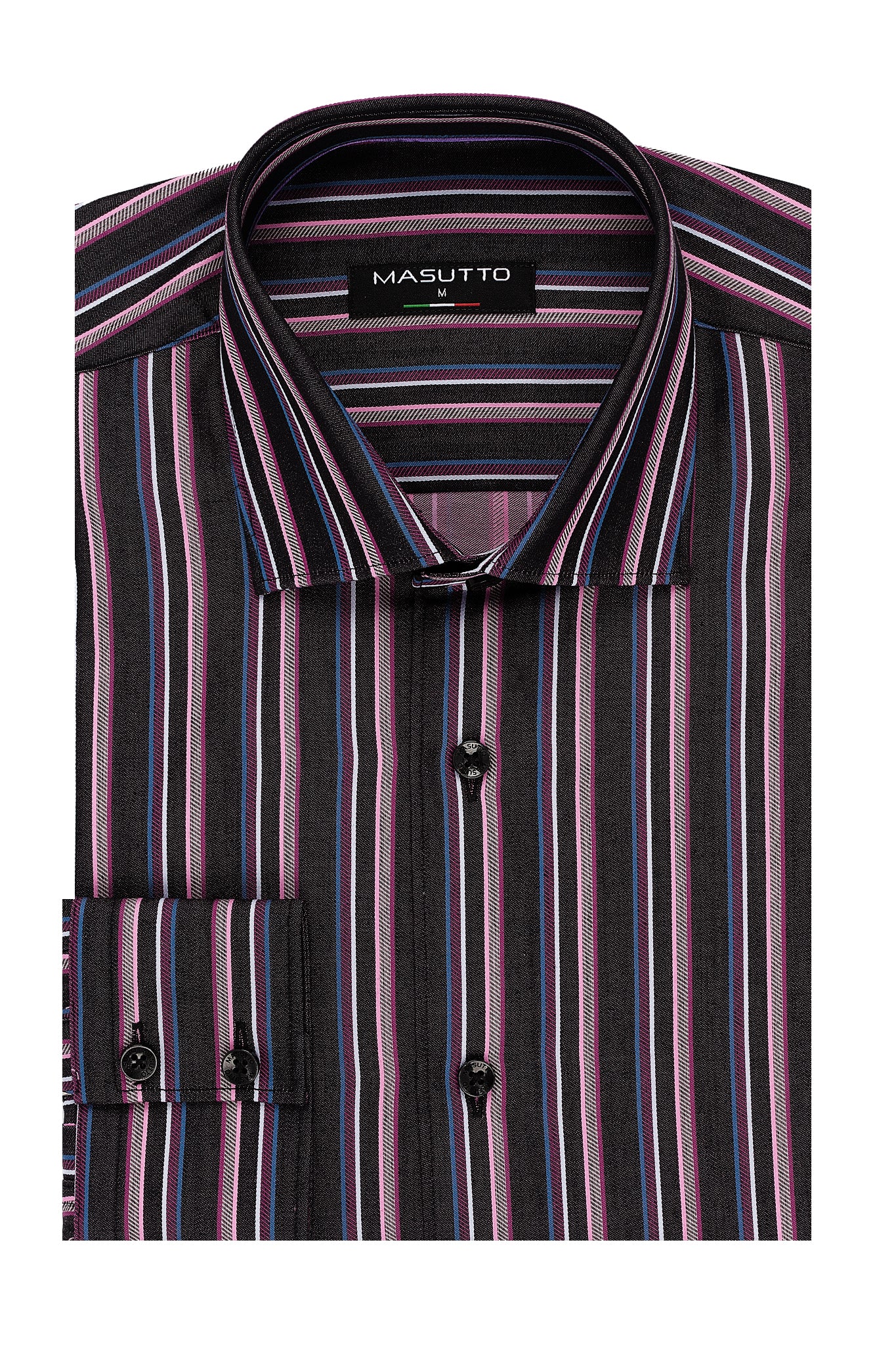 MASUTTO IAN/06 LONG SLEEVE BUTTON DOWN SHIRT