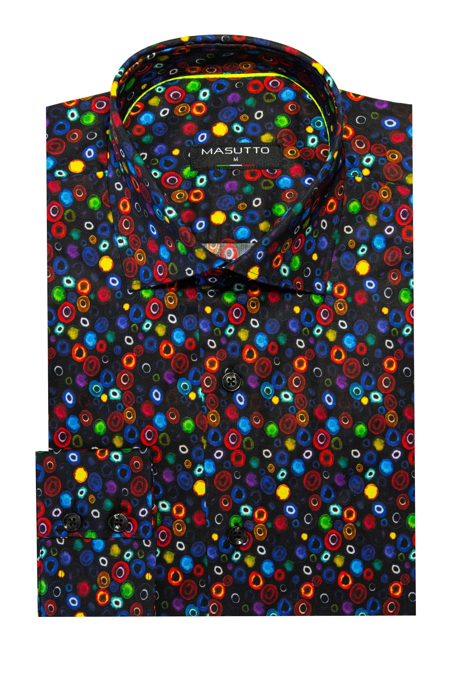 MASUTTO INTER/18 LONG SLEEVE BUTTON DOWN SHIRT