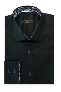 MASUTTO JAY/18 LONG SLEEVE BUTTON DOWN SHIRT