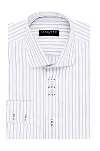 MASUTTO JAYDEN/05 LONG SLEEVE BUTTON DOWN SHIRT