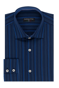 MASUTTO KORLANDER/92 LONG SLEEVE BUTTON DOWN SHIRT