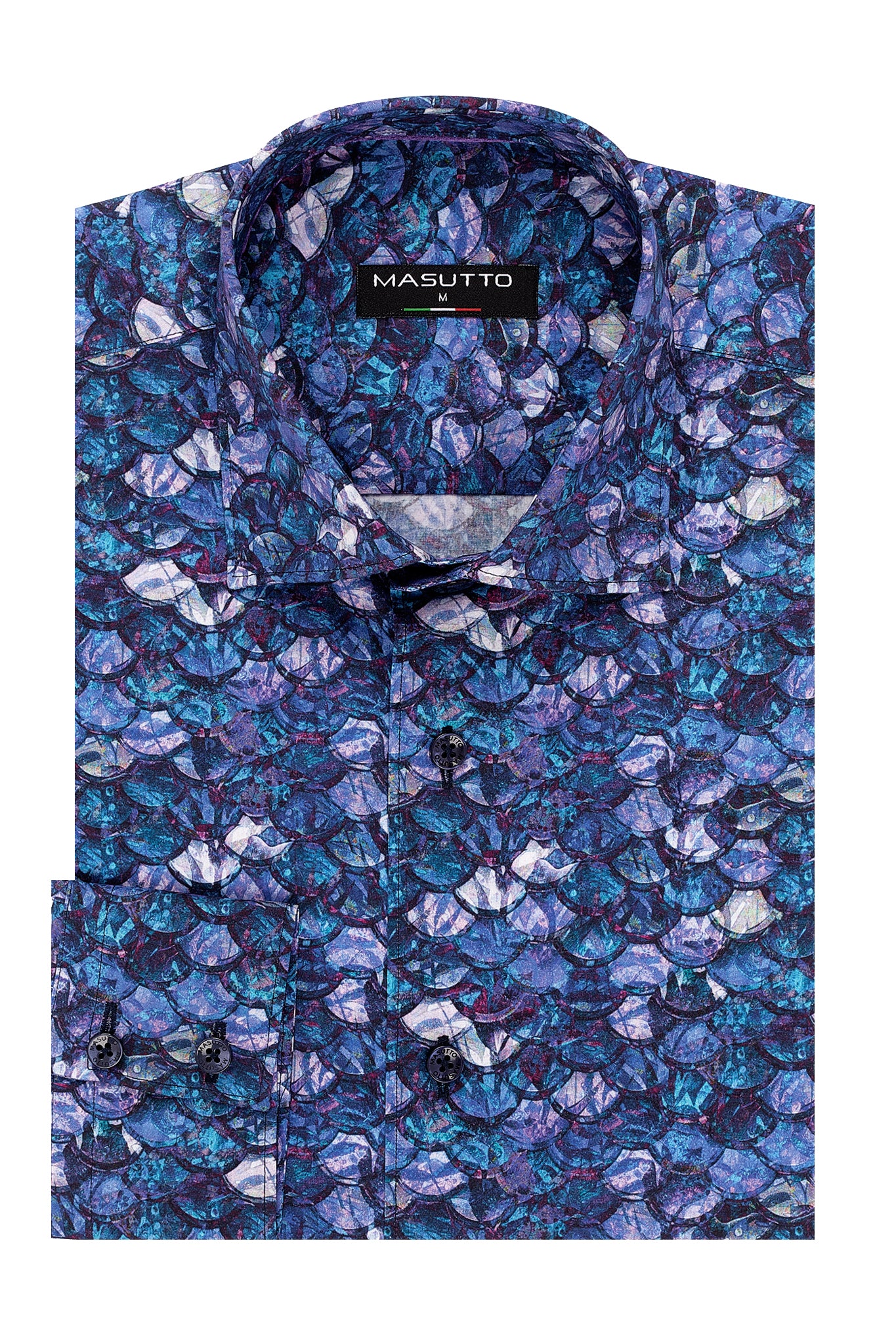 MASUTTO LIAM/06 LONG SLEEVE BUTTON DOWN SHIRT