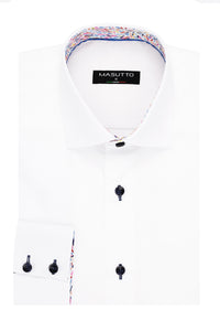 MASUTTO MALIBU/05 LONG SLEEVE BUTTON DOWN SHIRT