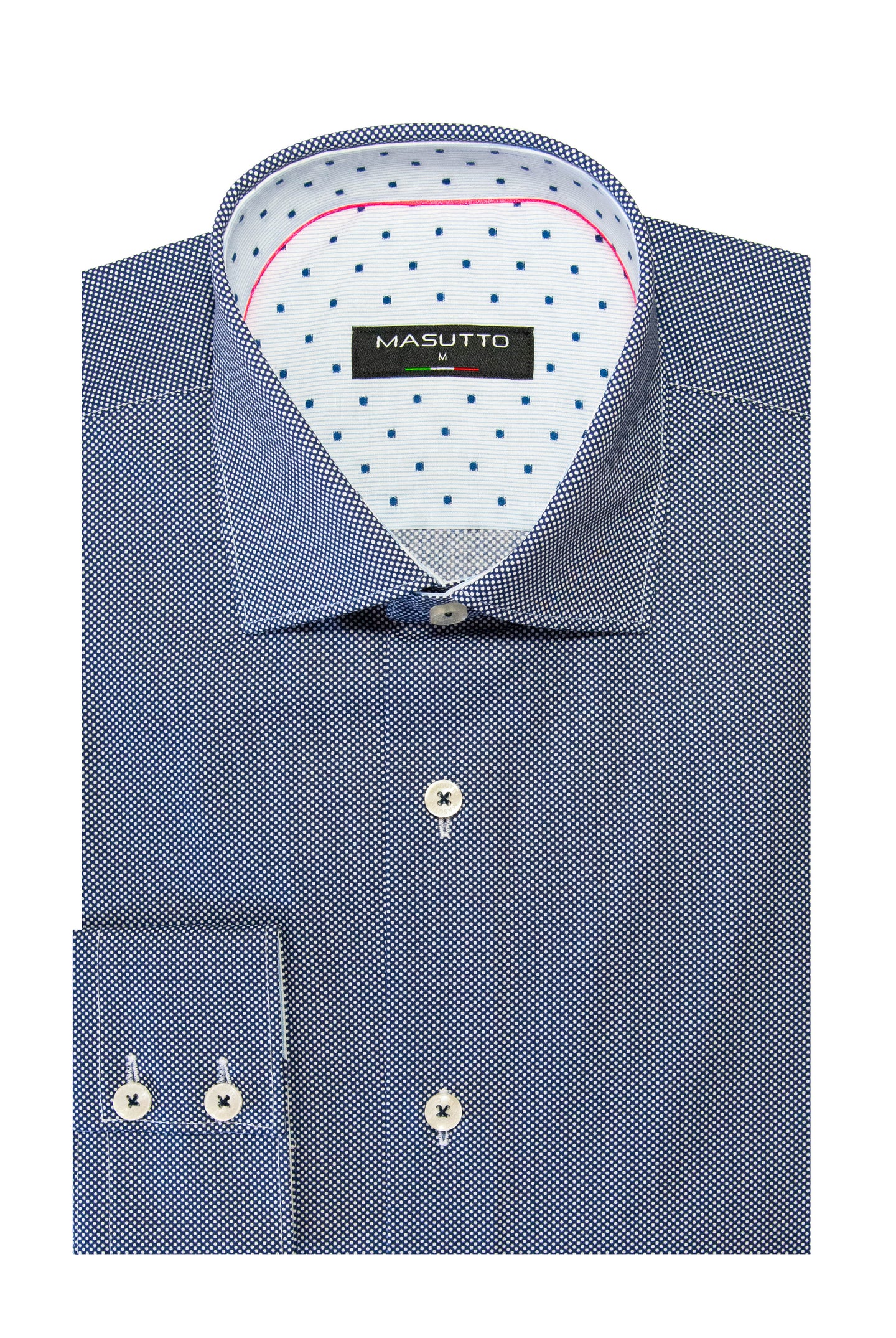 MASUTTO MARK/92 LONG SLEEVE BUTTON DOWN SHIRT